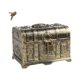 thumbnail image 2 of Caja de para niños, con accesorios de decoración de cerraduras de regalo mini almacenamiento de caja de tesoros aventureros para Bronce, 2 of 8