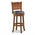 thumbnail image 2 of Home Square Sumatra 29" Swivel Bar Stool in Brush Oak - Set of 2, 2 of 2