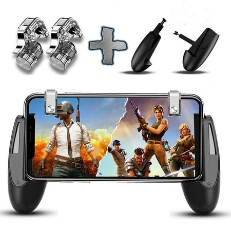 Joysticks for PUBG STG FPS Game Trigger Cell Phone Mobile Controller Fire Button Gamepad L1R1 Aim Key Joystick for iPhone (Best Fps Games On Iphone)