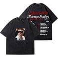 thumbnail image 2 of Quevedo Buenas Noches Tour 2025 Merch Vintage Wash T-Shirts Women Men Cotton Short Sleeve Tee, 2 of 6