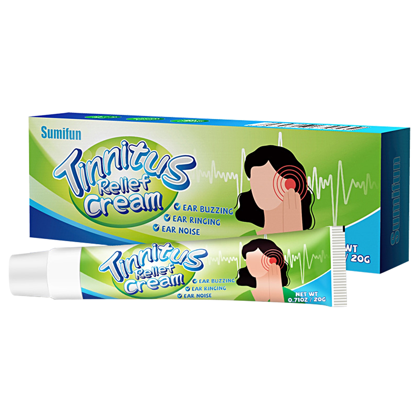 20g Tinnitus Ointment Chinese Herbal Medicine Fastacting Lightweight