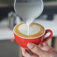 thumbnail image 6 of Stainless Steel Milk Frothing Pitcher Cappuccino Pitcher Pouring Jug Espresso Cup Creamer Cup for Latte Art, 12 Ounce (350 ML),Silver, 6 of 8