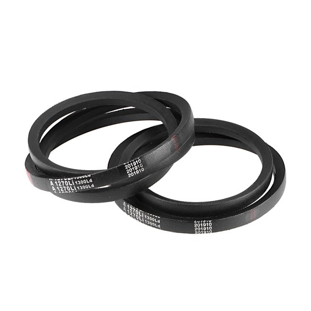 Unique Bargains A1270/A50 V Belt, 50-inch Inner Girth, A-Section Rubber Drive Belt, 2 Pieces