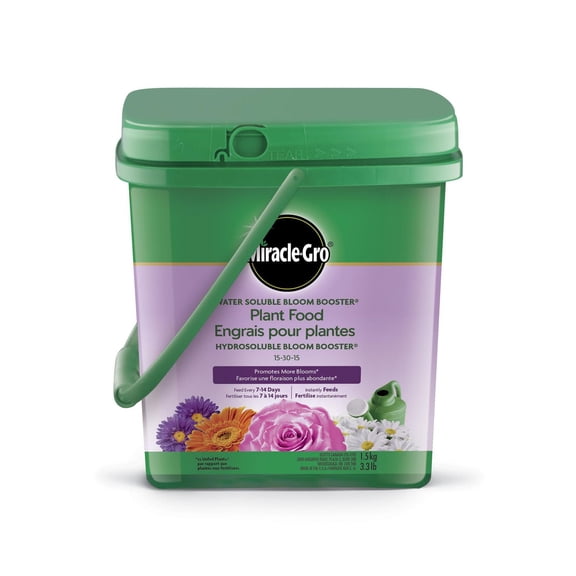 Miracle-Gro Water Soluble Bloom Booster Plant Food - 1.5kg