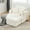 White, variant on Advwin Oversized Chaise Lounge Chair with Ottoman, Cloud Plush Corduroy Deep Seat Single Sofa Chair for Modern Living Room & Bedroom, Beige
