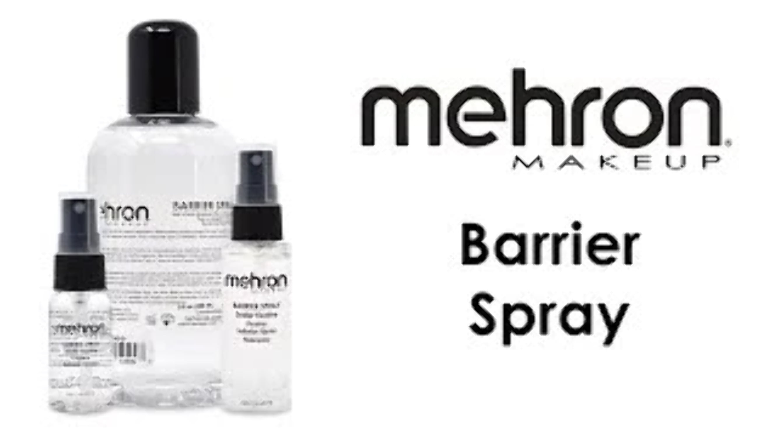 Mehron Makeup Barrier Spray (2 oz) 