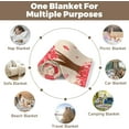 thumbnail image 3 of Best Friend Blanket Gifts for Women Friendship Gifts for Best Friend Birthday Gifts for Bestie Throw Blanket Sentimental Thinking of You Gifts Blanket Long Distance Bff Soul Sister Christmas 50x60, 3 of 6