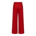 thumbnail image 4 of Zaldita Kids Boys Girls Liturgical Worship Praise Dance Palazzo Pants Celebration of Spirit Wide Leg Pants Dancewear Red 10, 4 of 6