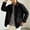 A172 Black, variant on Xdegoge Men's Canvas Chore Jacket Button Down Barn Coat Contrast Corduroy Collar Casual Outdoor Workwear Outerwear Pockets