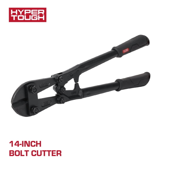 Hyper Tough 14-inch Heavy Duty Bolt Cutter with Comfort Grip Handles
