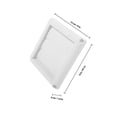 thumbnail image 2 of OULII Extractor Vent Cover Dryer Vent Cover White Plastic Blocks Dust and Particles for Homeowners 1Pcs, 2 of 8