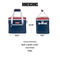 thumbnail image 6 of RTIC Ultra-Tough 20 Qt 30-Can Soft-Sided Cooler, Patriot, 6 of 8
