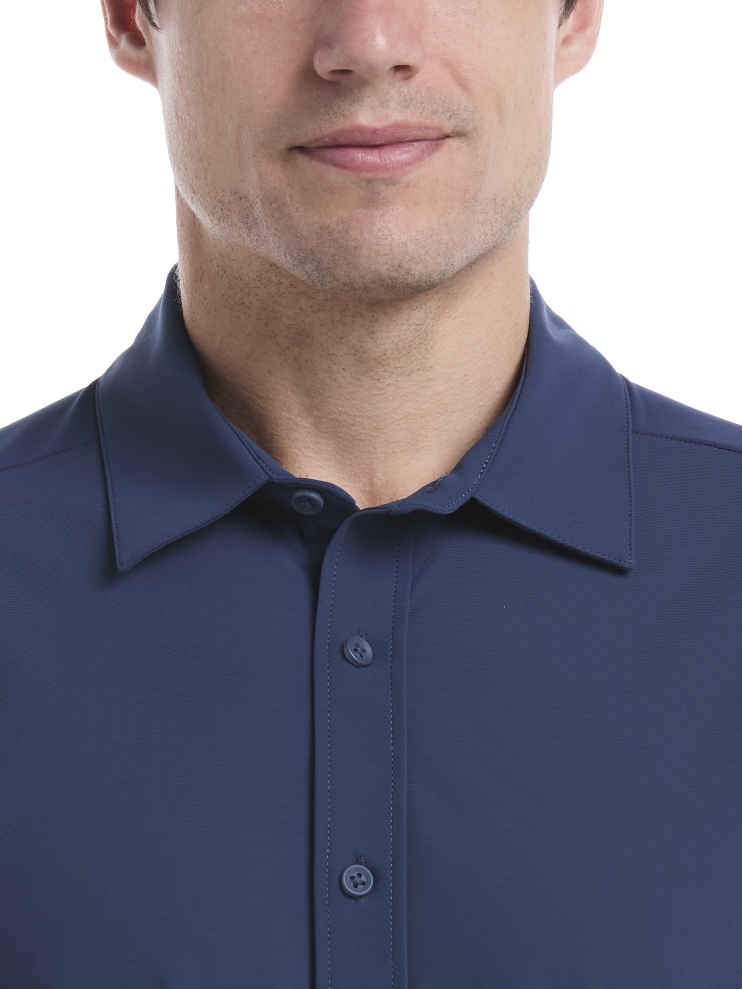 Ben Hogan Men's and Big Men's Performance Long Sleeve Button-Down Golf Shirt, Size S-5XL