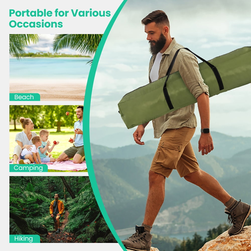 Aimee Lii 2-4 Person Instant Pop-up Camping Tent with Removable Rainfly, Outdoor Portable Tent for Camping, Traveling, Hiking