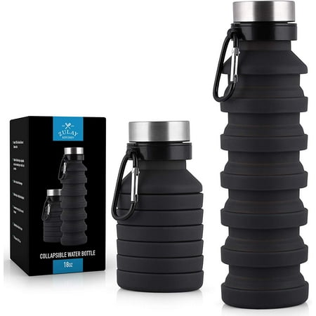 Portable Water Bottle Collapsible and Foldable