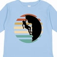 thumbnail image 4 of Inktastic Rock Climbing Mountain Climber Silhouette Boys or Girls Long Sleeve Toddler T-Shirt, 4 of 5