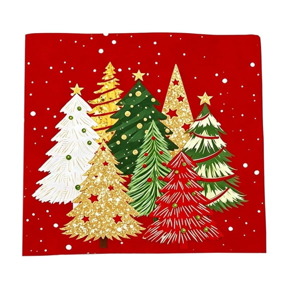 Ouuluon 20 Pack Print Paper Napkins, Disposable Dinner Napkins for Party Table Winter Decor