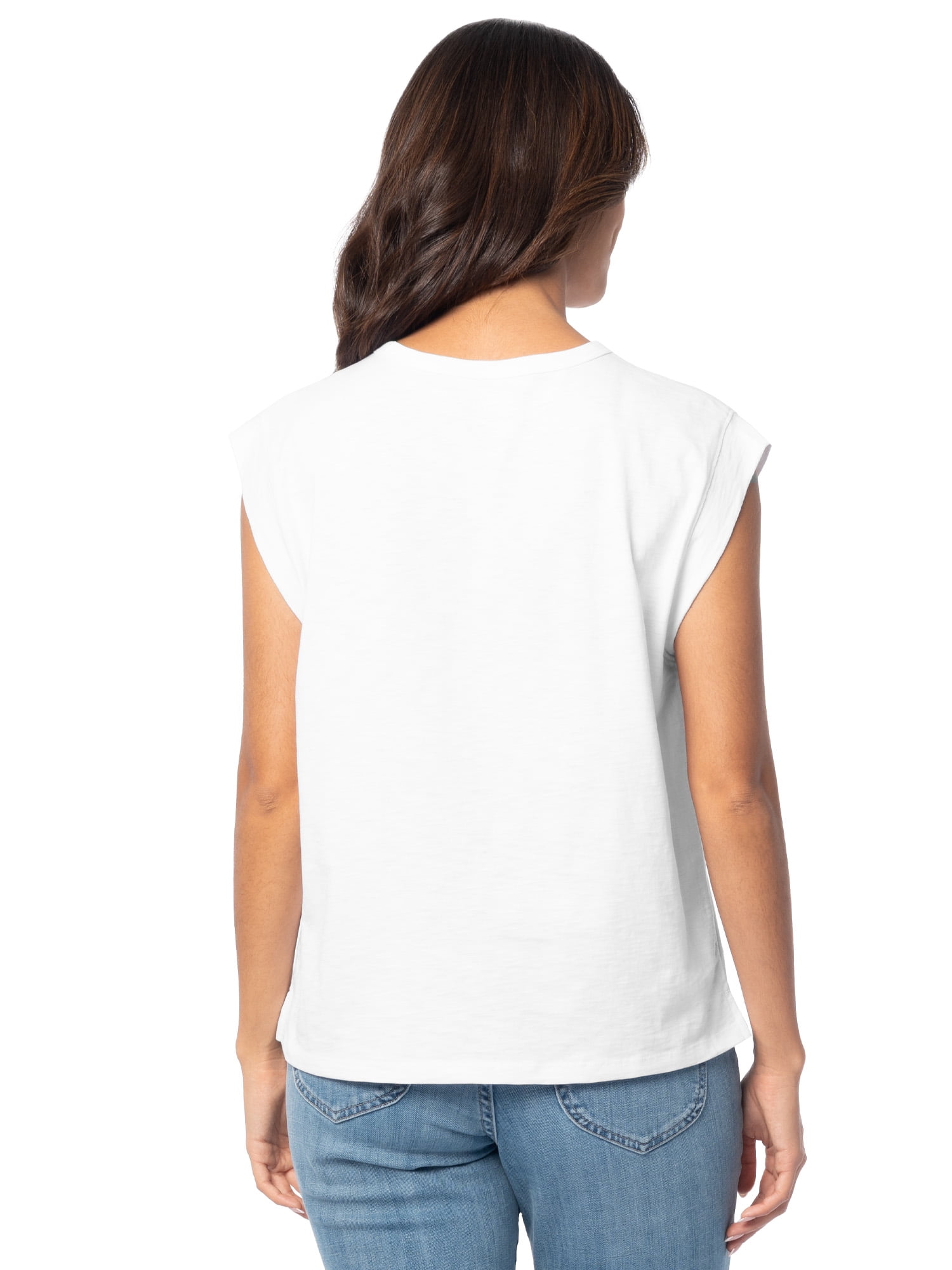 Time and Tru Women's Muscle Tee, Sizes XS-XXXL