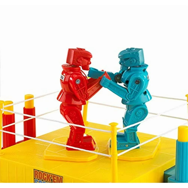 健康+医学 Rock &#39;em Sock &#39;em Robots Game Amazon.com: Mattel Games Rock 'Em Sock 'Em Robots Kids Game
