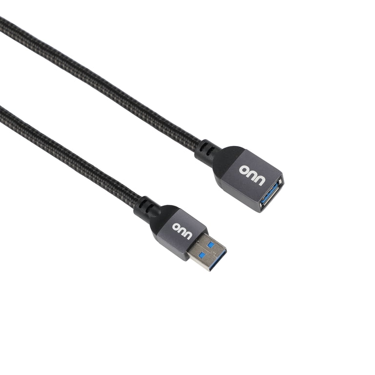 onn USB-A Male to Female Extension Cable 6ft photo 3