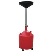 ATD Tools ATD-5188 18-Gallon Plastic Waste Oil Drain With Casters