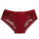 thumbnail image 1 of Gibobby Calzones para mujer sexy Bragas de encaje sexy para mujer Bragas de para mujer Ropa interior de encaje(Vino,G), 1 of 4