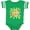 Football Green and White, variant on Inktastic I Love My Gramma Sun and Rainbow Letters Boys or Girls Baby Bodysuit