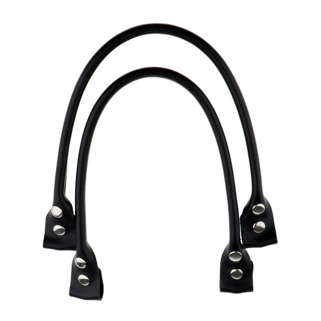 2 Piezas Correa de Bolso Monedero de Reempzo Cuero Cinturón de Recambio Desmontable de Bricoje pa Mujer Chica 58cm Negro Baoblaze Reemplazo de correas de bolso
