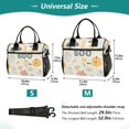 thumbnail image 4 of FORMRS Insulated Lunch Bag Unisex Large Capacity with Shoulder Strap, Halloween Cute Pumpkins, 4 of 6