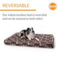 thumbnail image 5 of K&H Pet Products Superior Orthopedic Indoor/Outdoor Bed Brown/Paw Large 35 X 46 X 4 Inches, 5 of 10