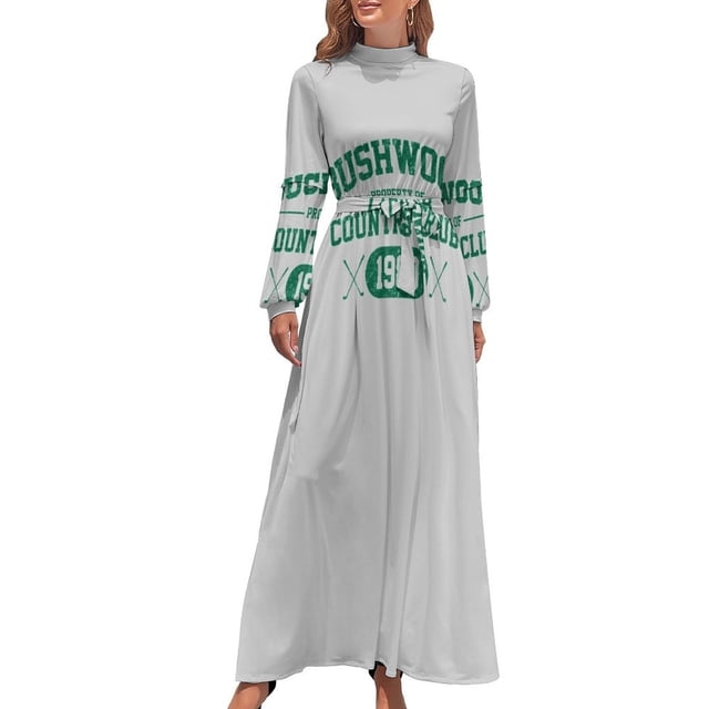 Camiseta CaddyshackVestido largo Bushwood Country Club 1980 Vestidos elegantes Vestidos de mujer de lujo
