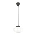 thumbnail image 2 of Hunter - Saddle Creek 1-light Noble Bronze, Small Pendant Light, Dimmable, Schoolhouse Style, Schoolhouse Shaped, for Bedrooms, Kitchens, Dining, Living Rooms - 19188, 2 of 9