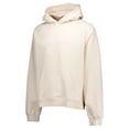 thumbnail image 2 of Men's Cream New York City FC Tonal Team Primary Logo-Oversized Raglan Pullover Hoodie, 2 of 3
