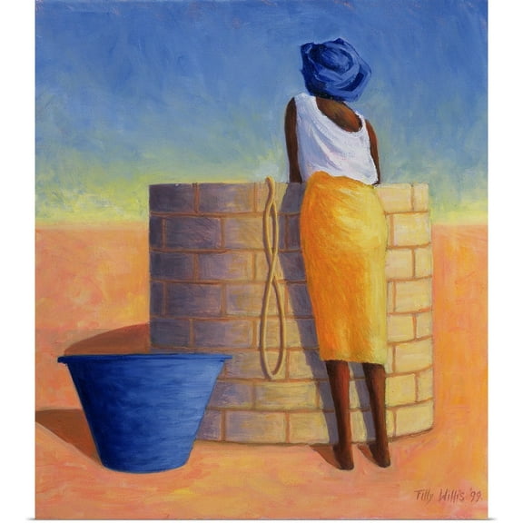 Great BIG Canvas | Rolled Tilly Willis Poster Print entitled Well Woman, 1999