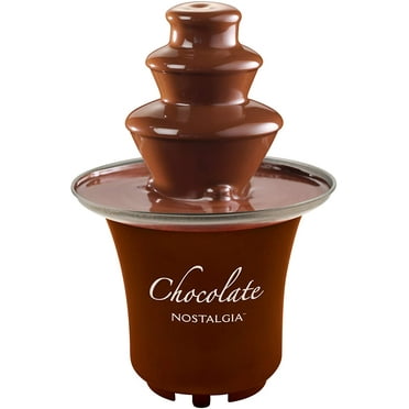 Nostalgia CFF300 3-Tier 1/2-Pound Chocolate Fountain - Dip Fruits, Vegetables, and More