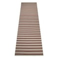 thumbnail image 4 of Rugsotic Carpets Eco-Friendly Woven Hand Woven Kilim Flat Weave Cream Red Contemporary Area Rug, 2'6''x10' Runner, Antimicrobial, 4 of 5