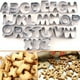 thumbnail image 2 of 37 piezas de Metal letras del alfabeto y número Sugarcraft cortadores de decoración de pasteles con fondant juego de moldes para galletas y galletas, 2 of 4