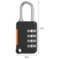 thumbnail image 5 of Joernso Password Lock Anti-theft Safe Mini Luggage Dial Digits Combination Padlock for Backpack, 5 of 8