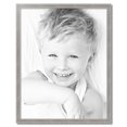 thumbnail image 2 of ArtToFrames 29" x 37" Classic Silver Picture Frame, 29x37 inch Silver Wood Poster Frame (WOM-4926), 2 of 7