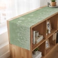 thumbnail image 6 of Table Runners 120 Inches Long Dress Scarves, Sage Green Wildflowers Farmhouse Coffee/Dining/Kitchen Table Runner for Living Room, Modern Floral Butterfly Plant 13x120 Inch, 6 of 9