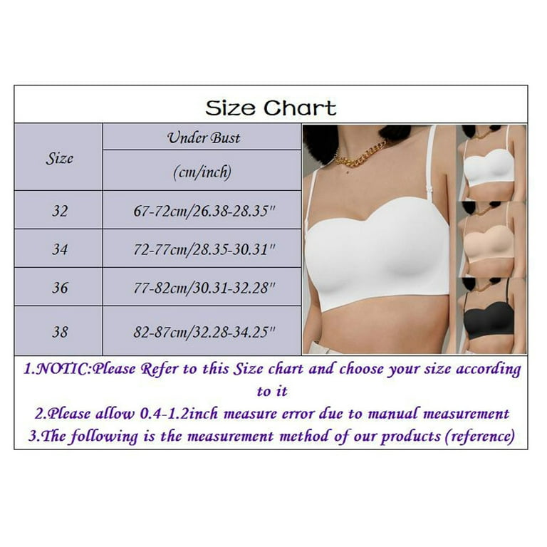 EHQJNJ Strapless Bra Push up Padded Women's Traceless Strapless Summer Thin  Small Chest Gathered Without Steel Ring Bra Non Slip Beauty Back Bra Red  Bralette Lace Top 