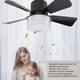 thumbnail image 4 of Ventilador De Techo Con Luz De Ventilador LED Moderno Ligero, Con Control Remoto, Función De Temporizador De Aplicaciones, Operación Tranquila Para El Hogar, Base E26/E27, Ideal, 4 of 7