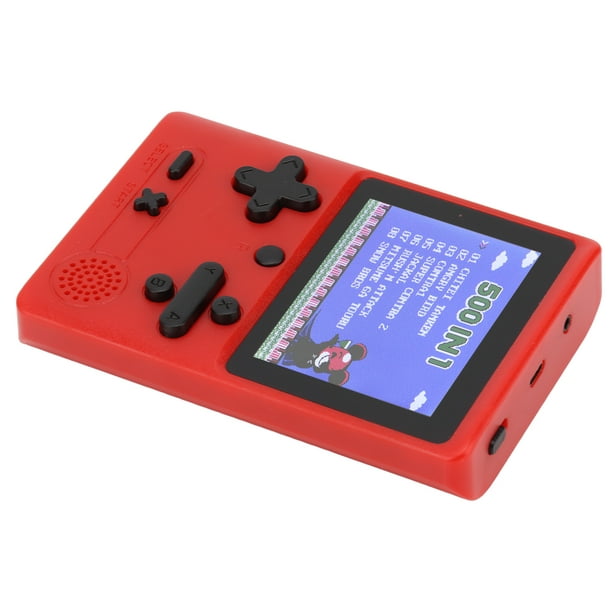 Retoo Mini Console de Jeu Portable 8 Bits avec 400 Jeux, écran LCD Couleur  3 Pouces et contrôleur supplémentaire, Prend en Charge la Connexion à la