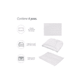 thumbnail image 3 of Juego De Sabanas Matrimonial Egipcian Premium 2,800 Hilos 4 pzs BLANCO, 3 of 4