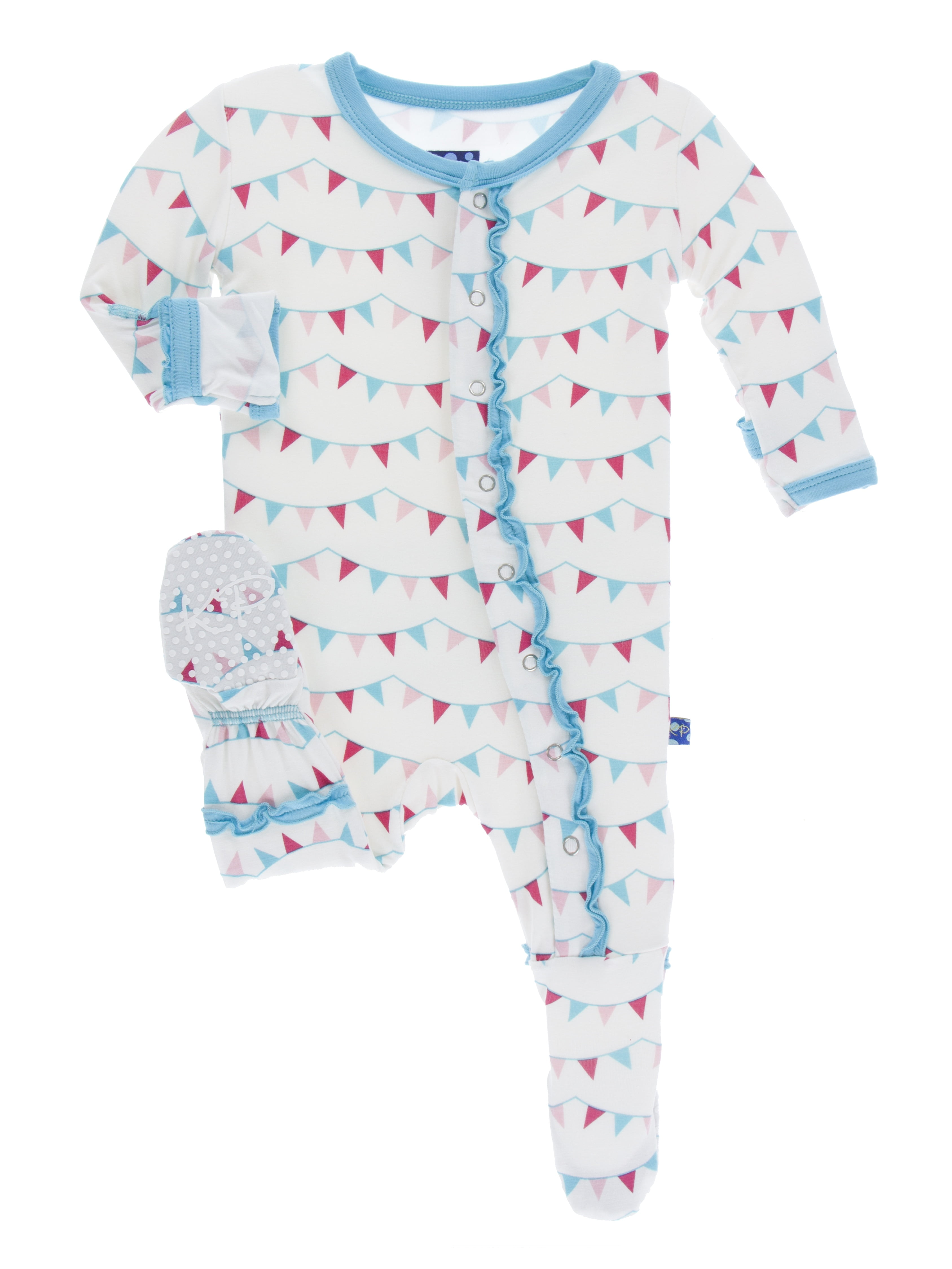 Flamingo KicKee Pants Baby Girls Ruffle Tank Toddler/Kid