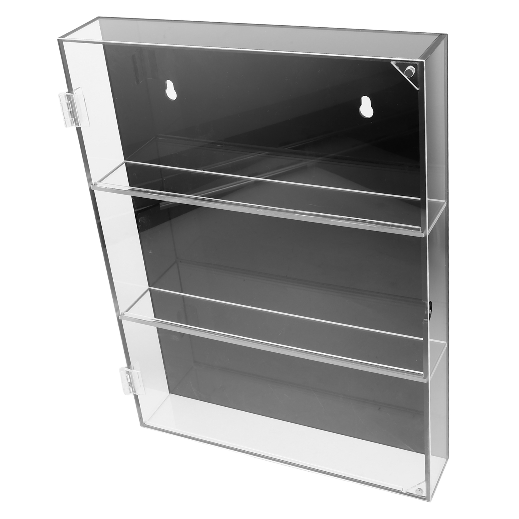 Vitrine Murale Verrouillable Pour Cartes De Sport – 36 Cartes, Protection UV, Acrylique, Cadre Bois Noir, 77,5 X 61,7 Cm – Idéale Collectionneurs