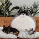 thumbnail image 2 of Cute Fat Cat Plush Pillow, Stuffed Animal Striped Tabby Kawaii Plushie Big Toy, Soft Kitty Doll Gift for Kid & Friend,19inch, 2 of 4
