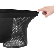 Mens Ball Pouch Underwear Boxers Briefs High Rise Jockstrap Bulge Enhancement Wicking Breathable Comfortable Cool Athletic Supporters for Men Oversized Size