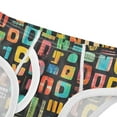 thumbnail image 4 of Ckdifva Letters Words Boys Underwear Briefs Cotton Panties Active Stretch Briefs One Pack, 4 of 6
