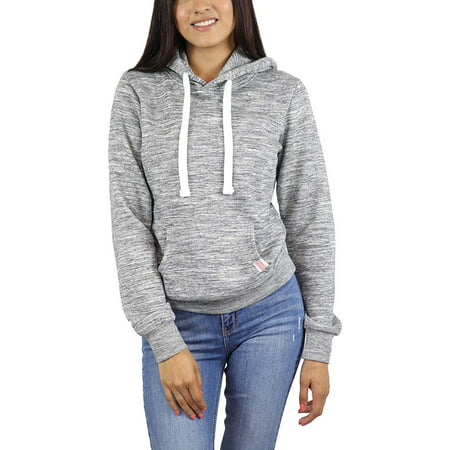 StyLeUp Women's Basic Pullover Hoodie Sweater Lightweight Warm Fleece Lining (416 MCH